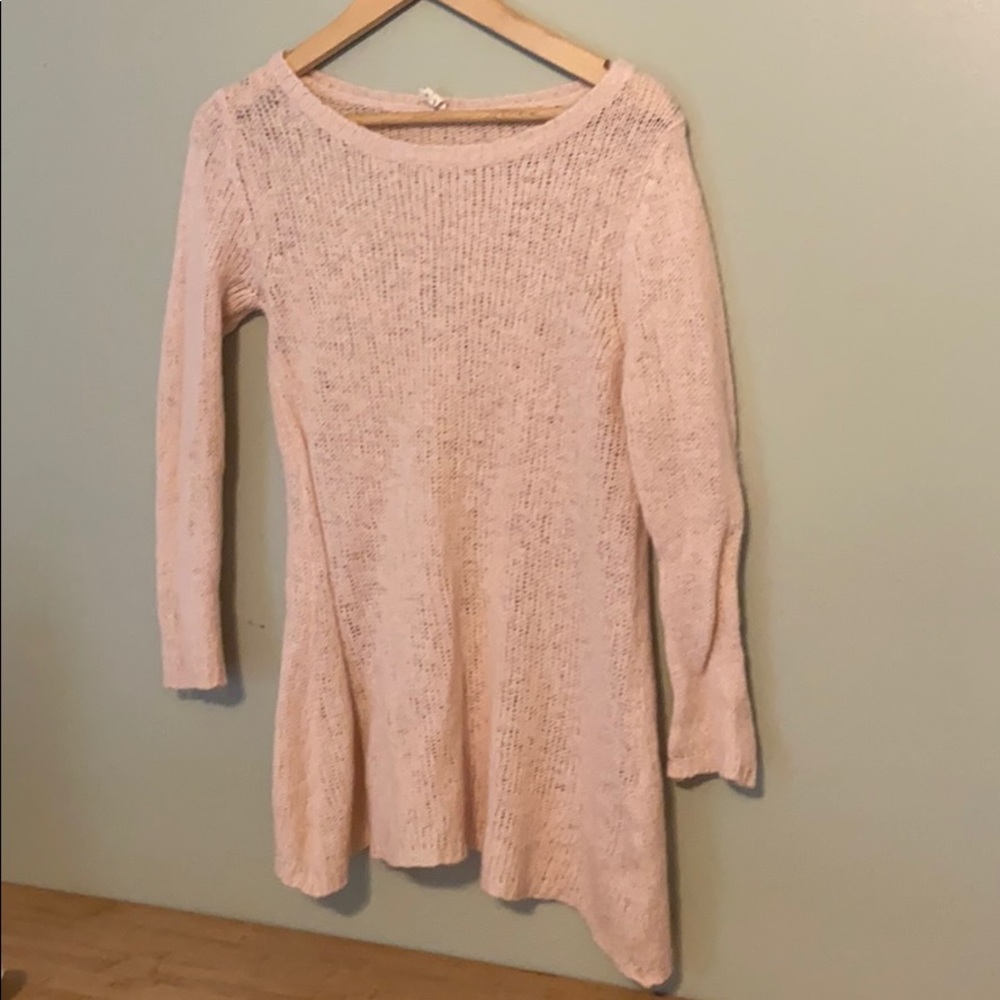 Pink Gaiam Mohair Oversized Sweater